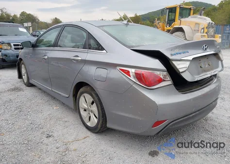 2015 Hyundai Sonata Hybrid from USA, damaged, VIN KMHEC4A46FA137206